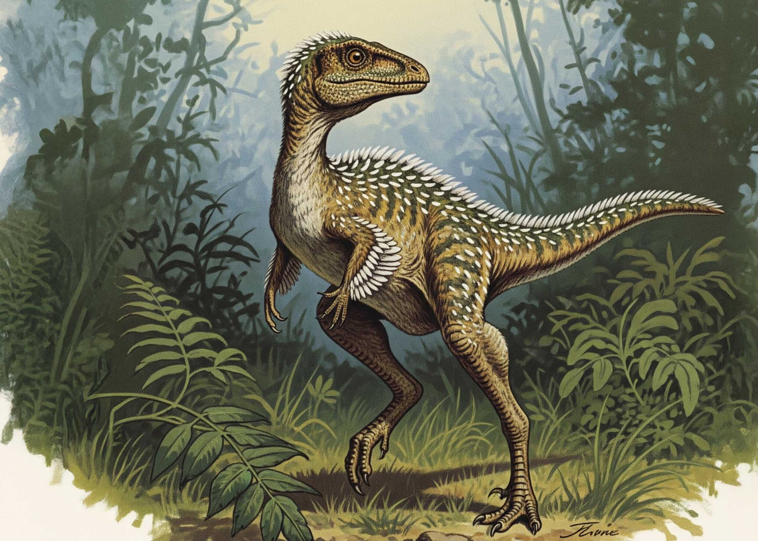 Dinosaur Feather Evolution Theories
