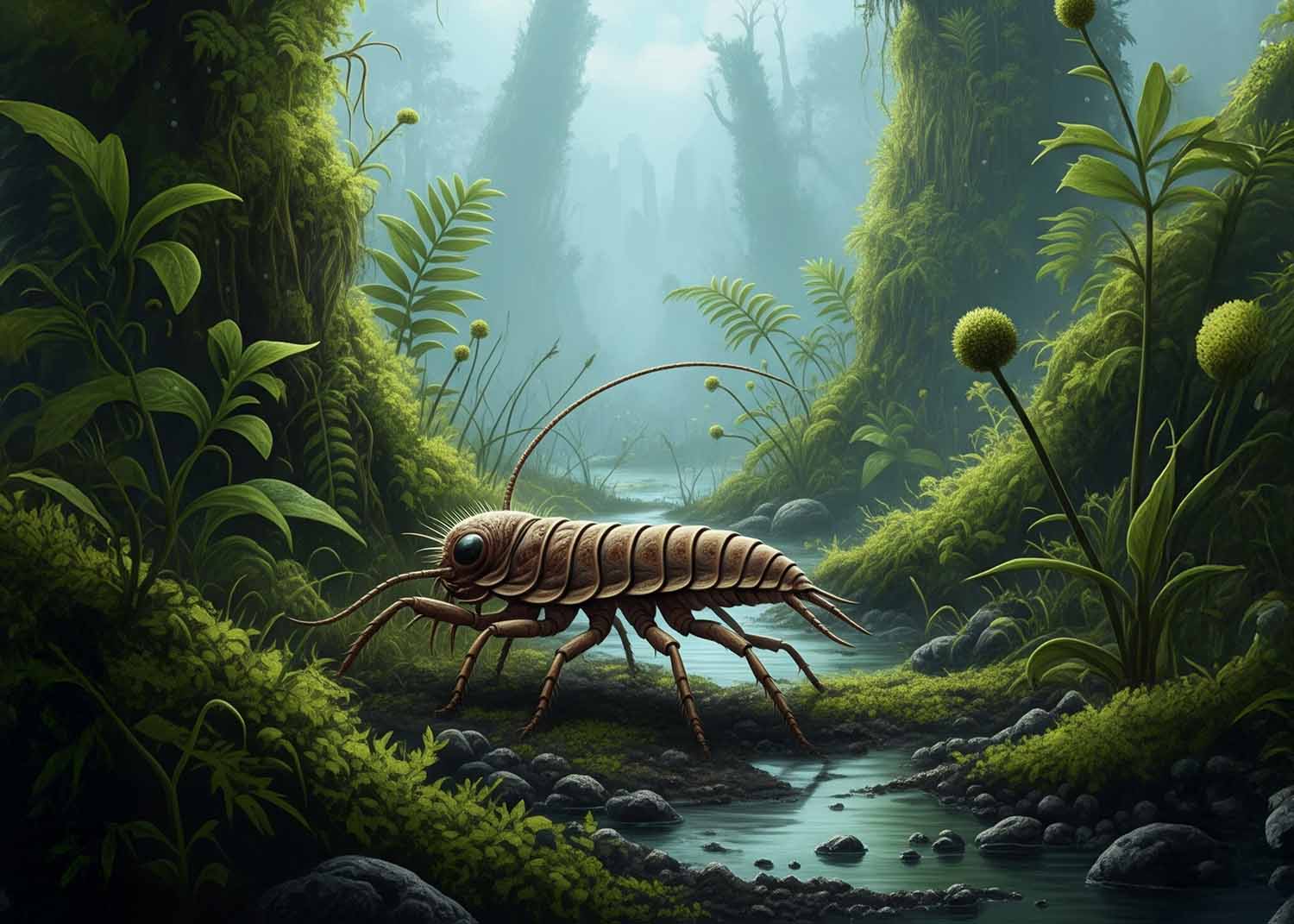 First Insects on Earth